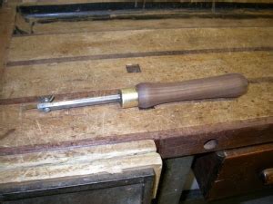 wood lathe chatter tool